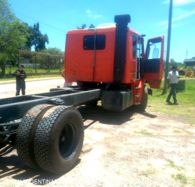 VERIFICACIONES SECUESTRA CAMIÓN CON ADULTERACIÓN EN EL CHASIS