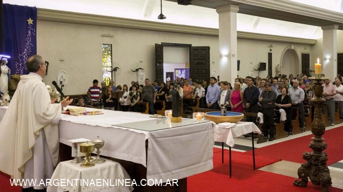Capitanich participó de la misa central en honor a la Inmaculada Concepción de la Virgen María