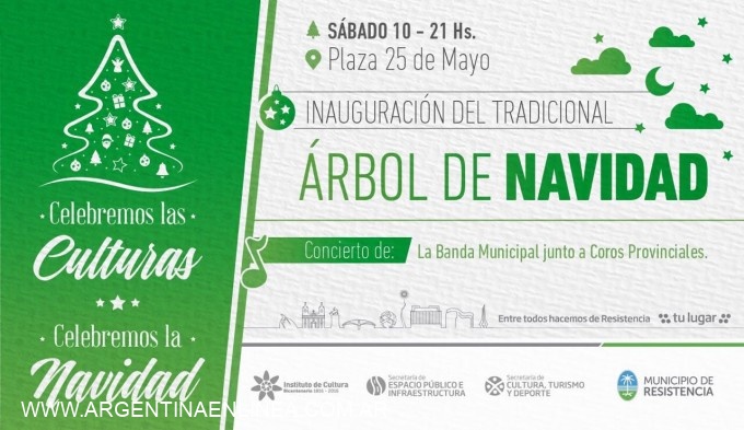El municipio inaugura mañana el tradicional árbol de Navidad