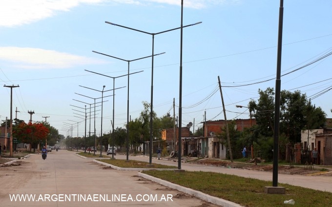 El municipio inaugura a las 19.30 el pavimento  de la avenida Edison