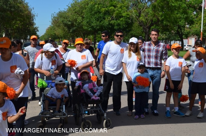 Decenas de niños participaron de la maratón Avanzando Juntos