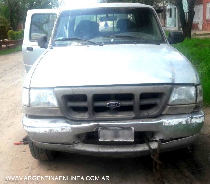 CAMINERA SAN MARTÍN SECUESTRA UNA FORD RANGER QUE FUE ROBADA EN SANTA FE