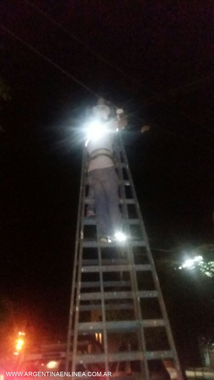 El municipio repuso más de 150 luminarias de alumbrado público