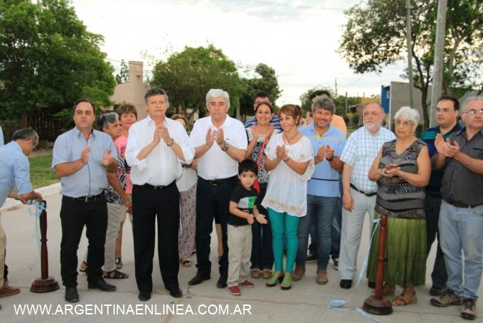 PEPPO INAUGURÓ SEIS CUADRAS DE PAVIMENTO EN GENERAL PINEDO Y RATIFICÓ ACOMPAÑAMIENTO PARA POTENCIAR LA LOCALIDAD COMO CENTRO REGIONAL