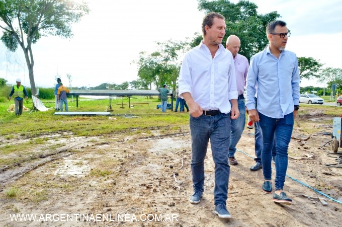 PARQUE DE LA DEMOCRACIA: GOBIERNO CONSTRUYE DOS PUESTOS GASTRONÓMICOS QUE FUNCIONARÁN CON ENERGÍA RENOVABLE