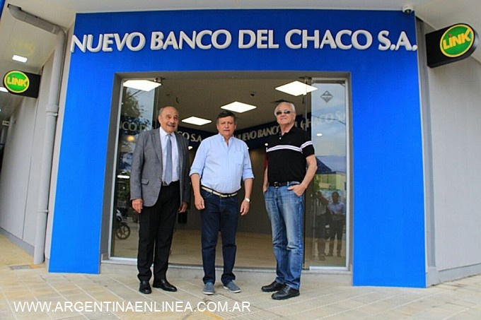 PEPPO INAUGURÓ UN CENTRO DE CAJEROS AUTOMÁTICOS DEL NUEVO BANCO DE CHACO